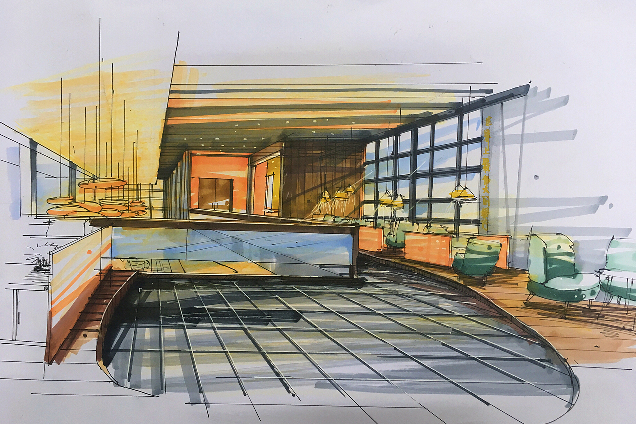 「原创」马克笔手绘-作业