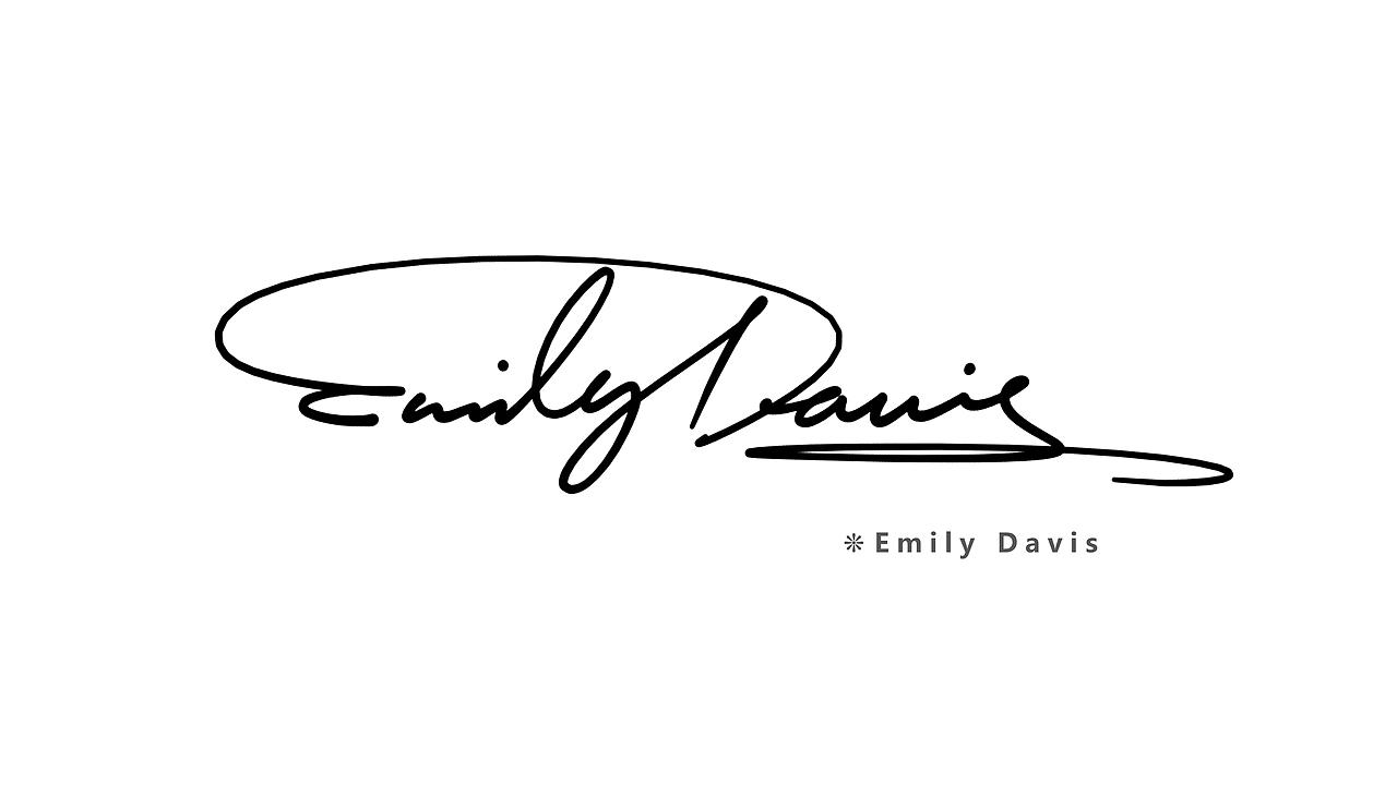 英文签名丨make signature丨signaturelogo丨英文标志