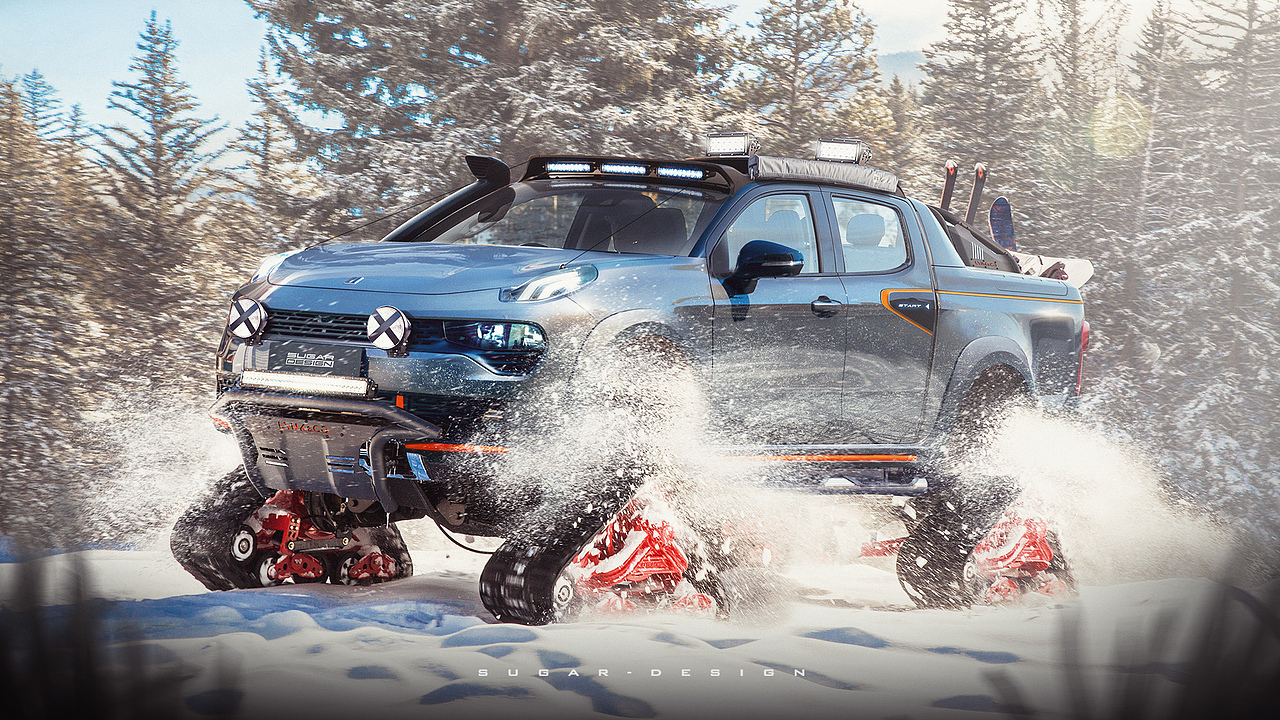 领克02的履带车