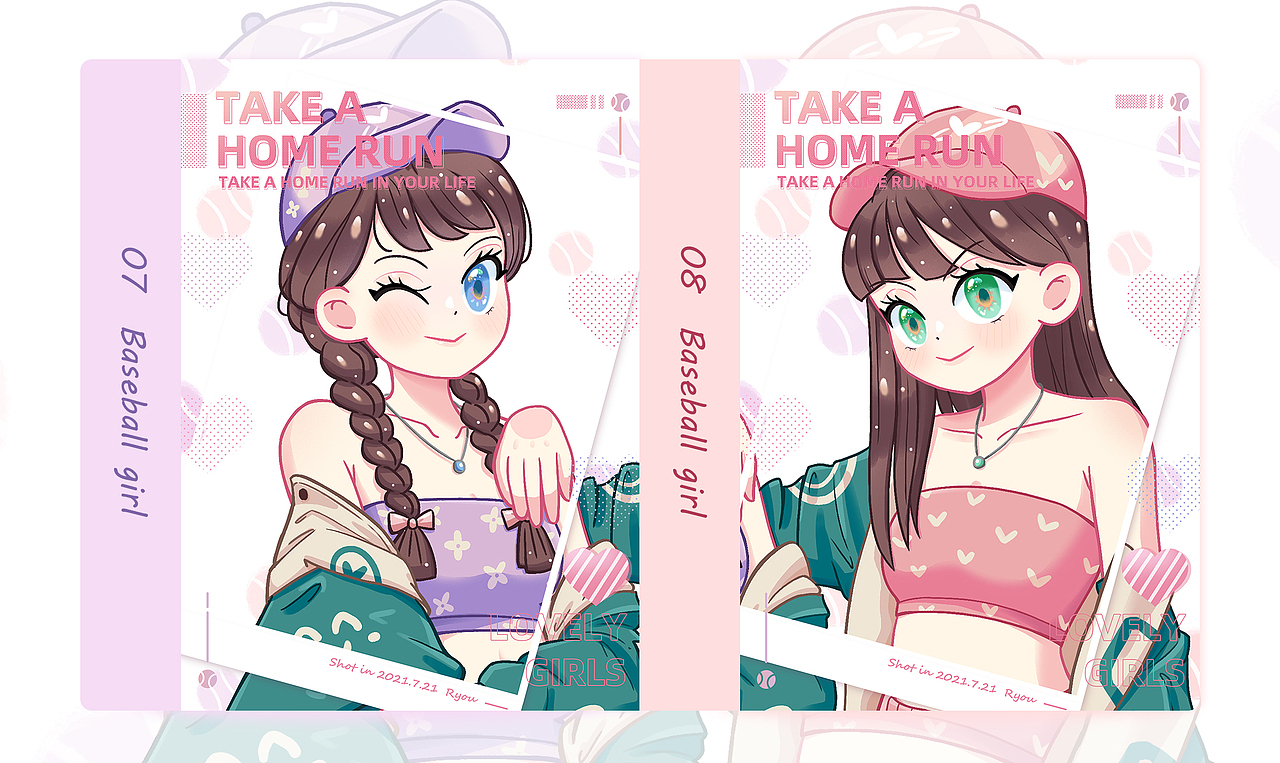 软萌风格美少女系列，请收下今日份可爱吧~