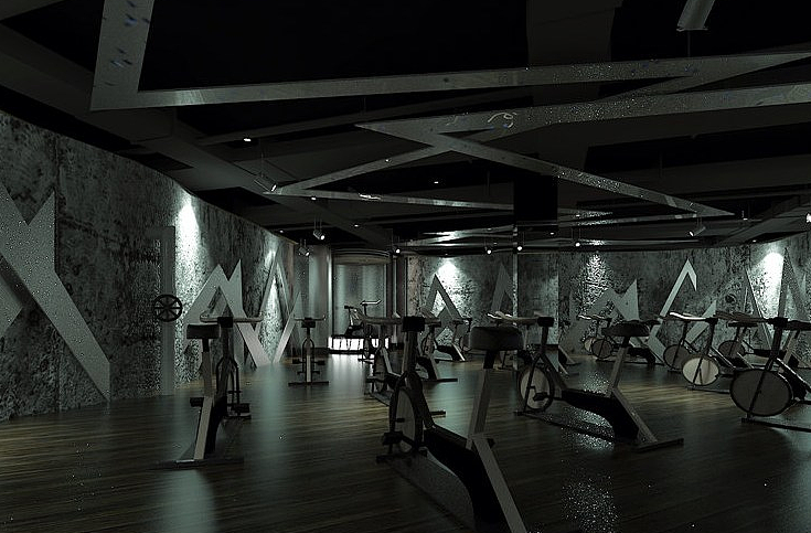德阳会所装修设计 —— 劲旅健身 —— 卓巧装饰（图ZMTAyNTU5Mjg0） - 家装设计 - 站酷设计师德阳会所装修设计原创素材 - 站酷ZCOOL
