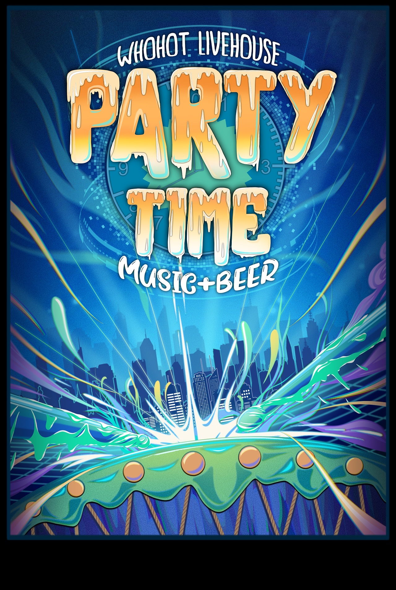 livehouse活动系列海报|平面|海报|拉利拉塔 - 原创作品 - 站酷 (zcoo