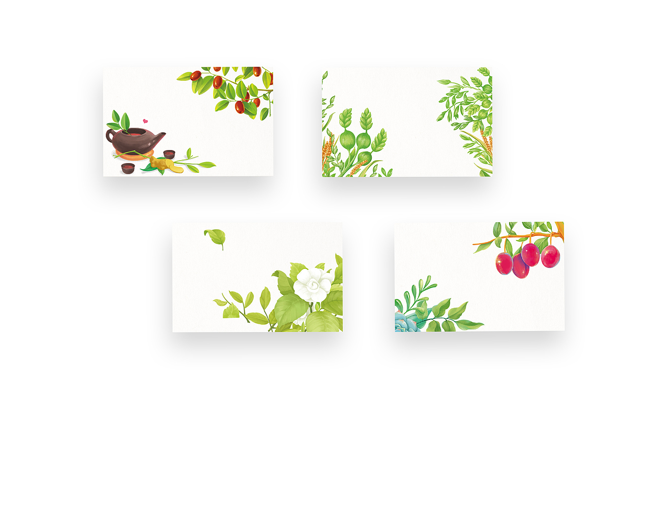 Twinkle tea 茶饮料插画包装