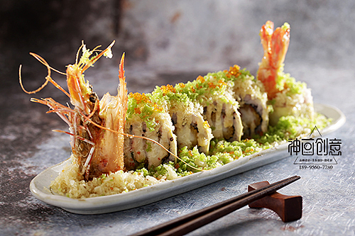 为武汉日式料理店《仓侨家》拍摄的美食