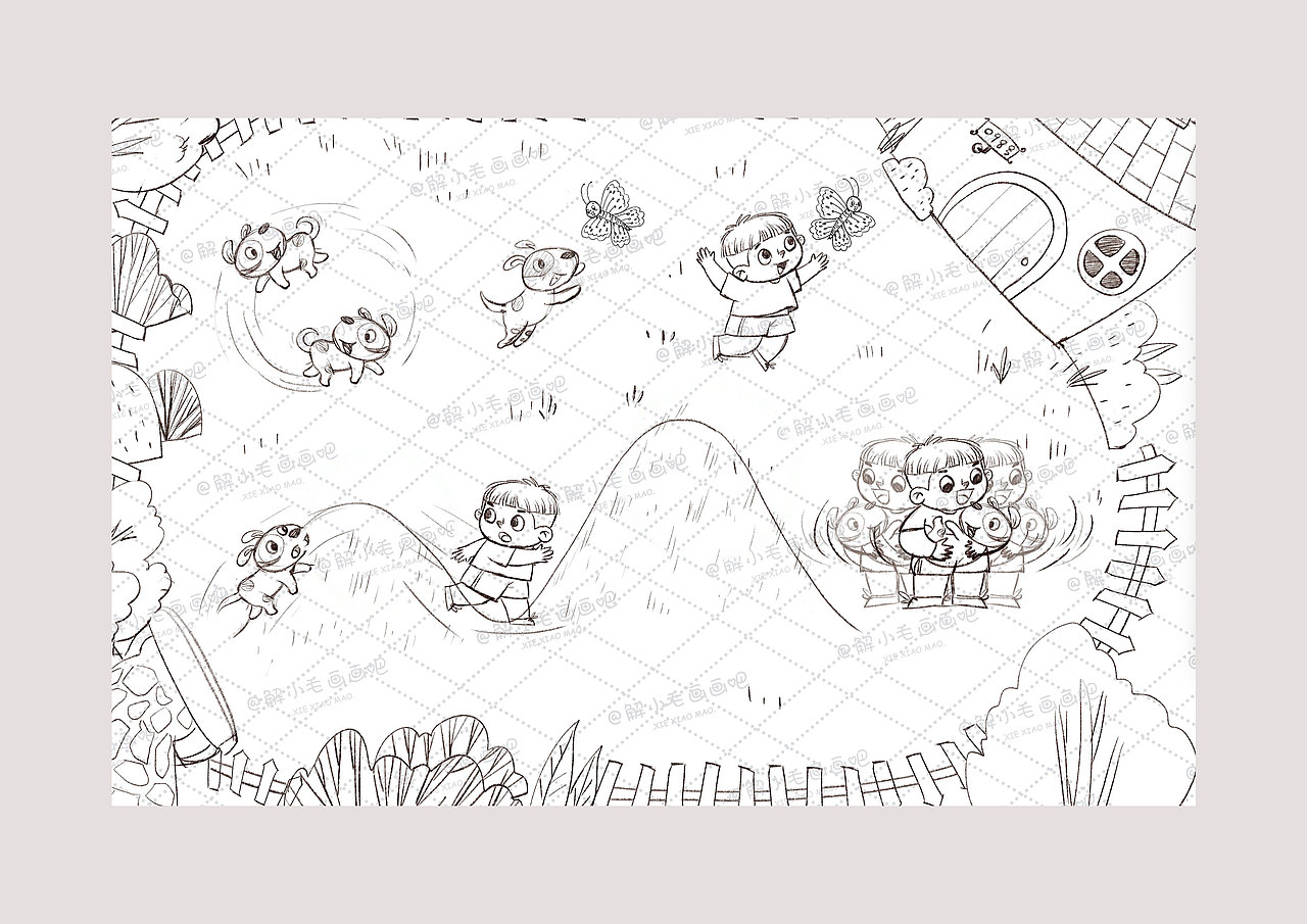 儿童音乐插画合集