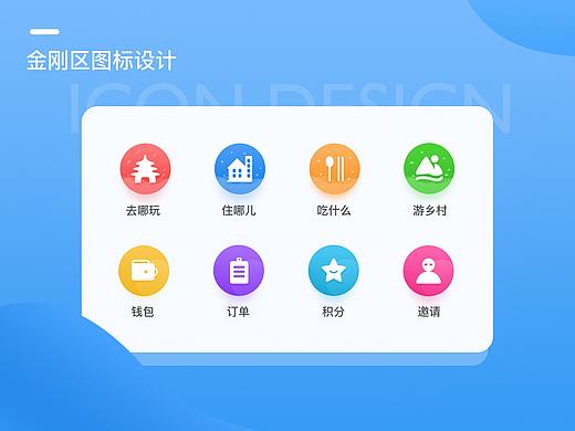 旅游APP图标设计