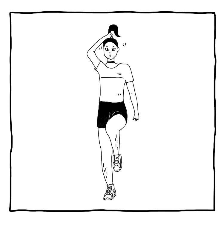 原地踏步走～12345678