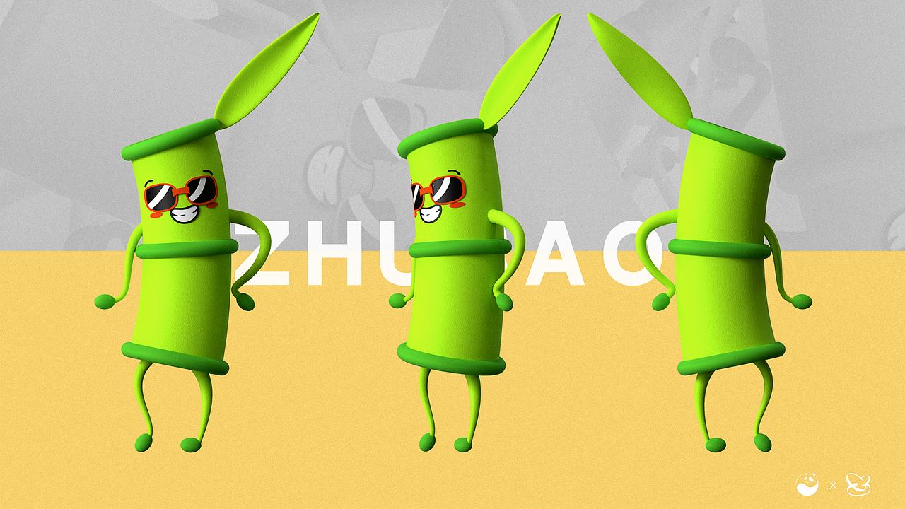 “金嘟嘟”熊猫IP形象设计