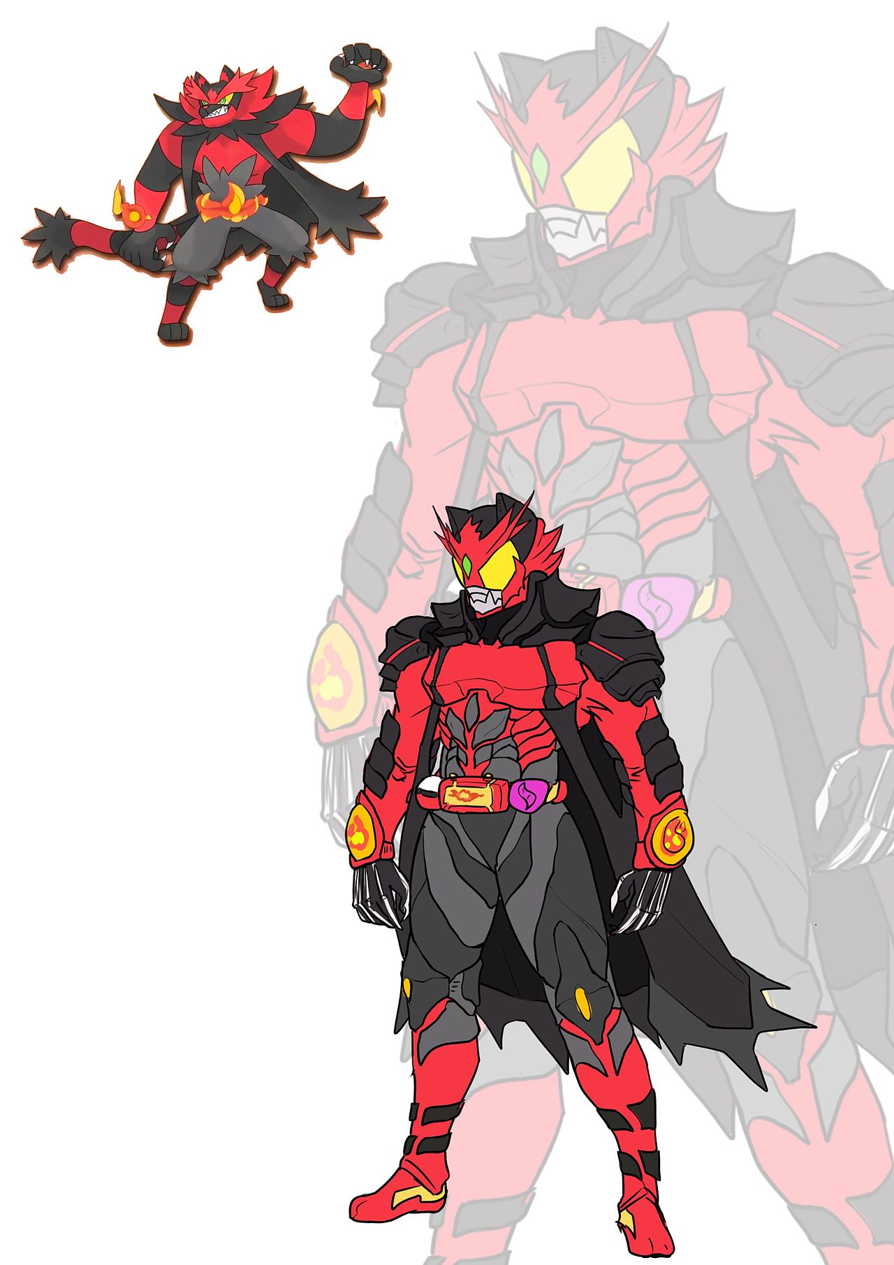 自创奥特曼&假面骑士