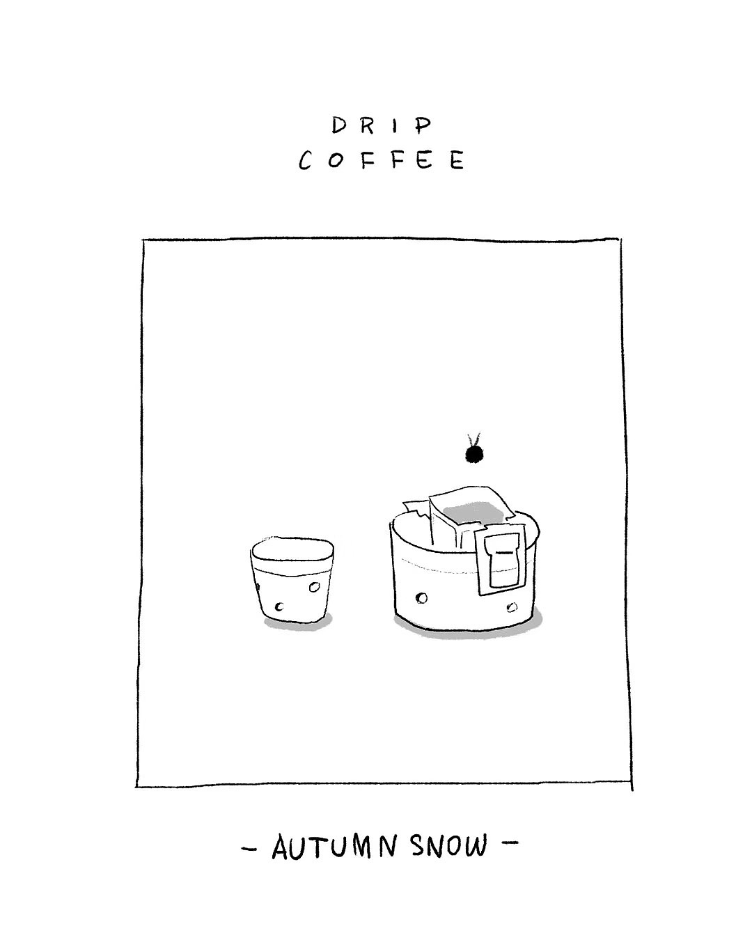 秋雪出品，限量石榴主题咖啡挂耳[xyj爱你]（图ZMTI4MTk2Nzc2） - 宣传物料 - 站酷设计师石榴王国原创素材 - 站酷ZCOOL