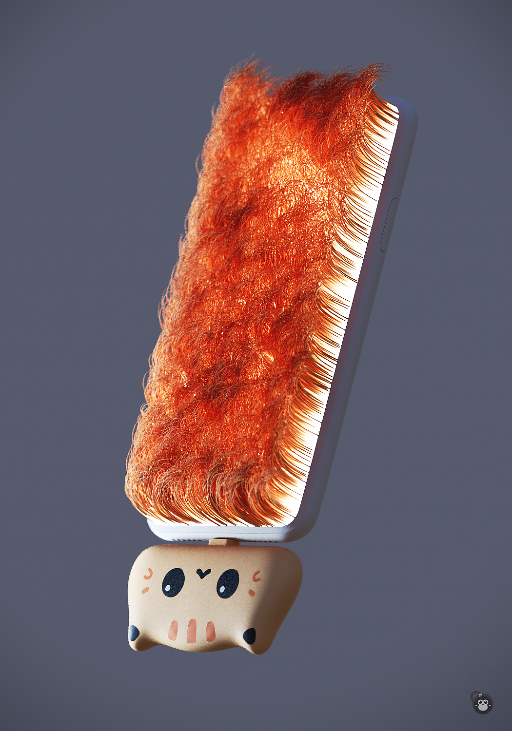 朵心丨飞船迷你应急充电宝