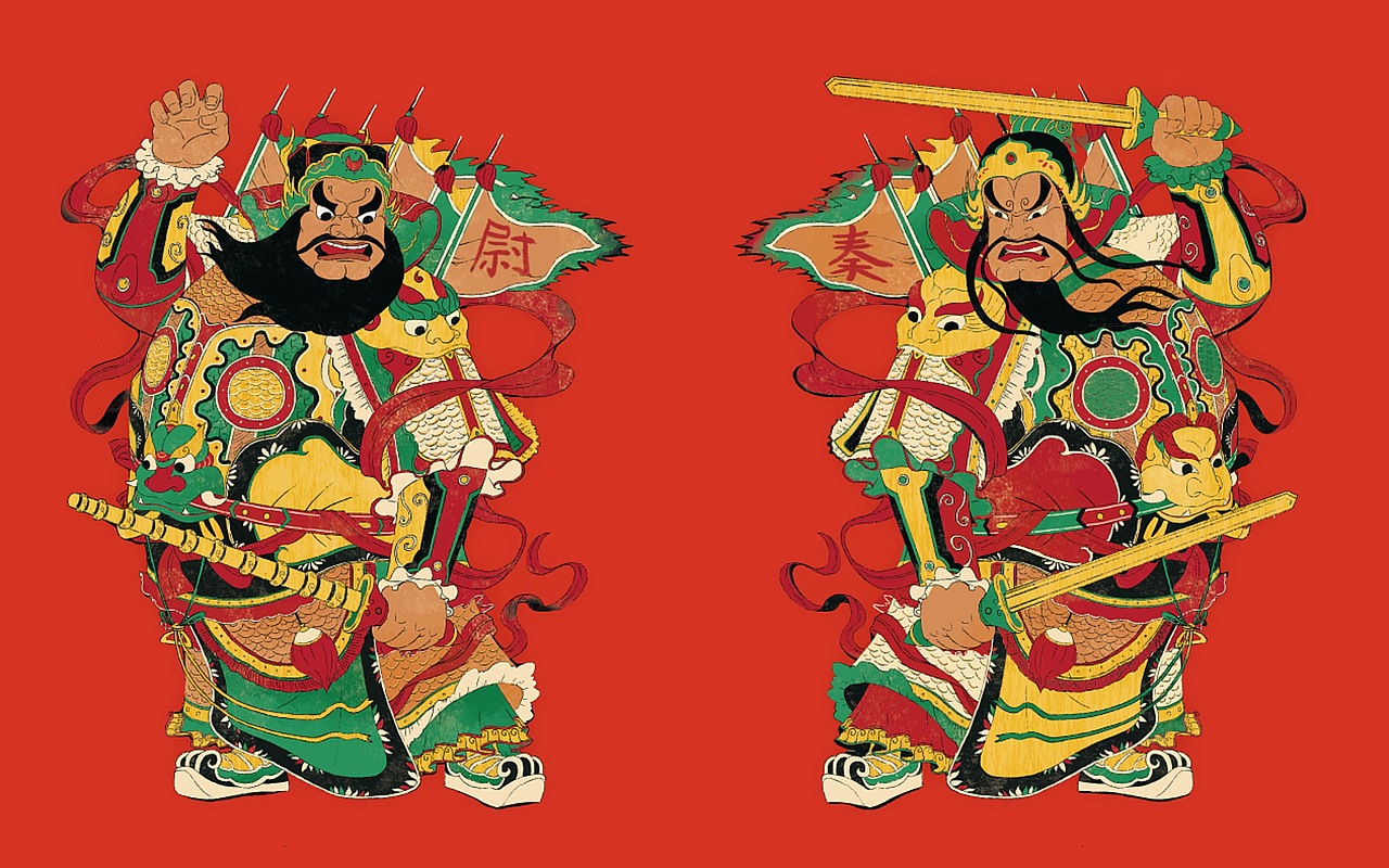 上海世贸新春潮酷的财神