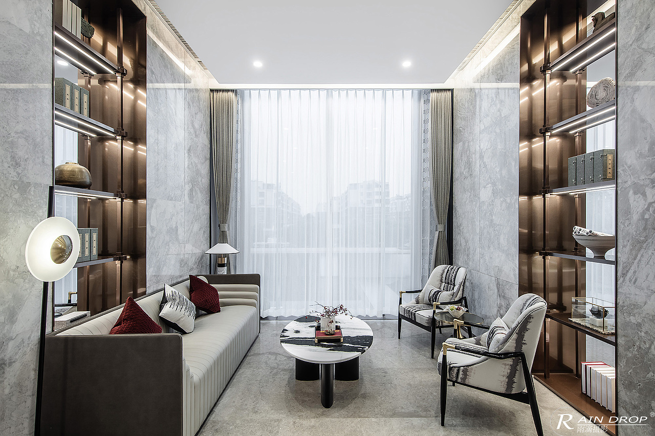 淡墨至雅·金地济南湖城风华售楼中心（图ZMjQ2NjY5MDA0） - 环境/建筑摄影 - 站酷设计师雨滴摄影原创素材 - 站酷ZCOOL