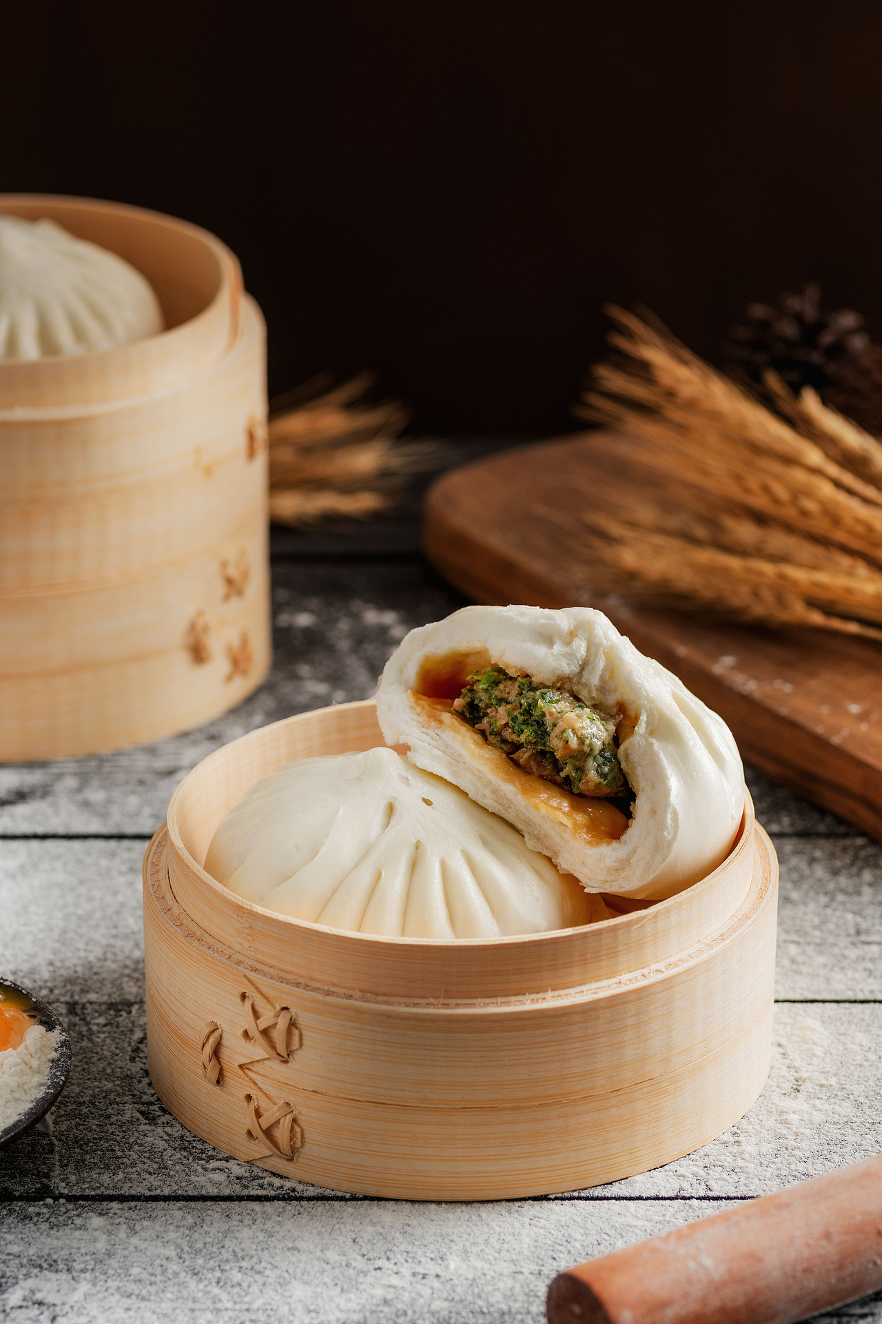 包子好吃,但不好拍～_wink摄影工作室-站酷zcool