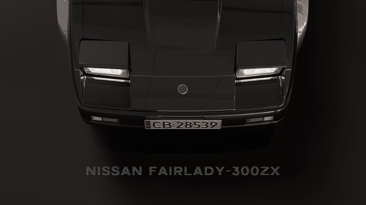 Nissan Fairlady-300ZX-黑白（图ZMjM0NzQyODA4） - 人文/纪实摄影 - 站酷设计师甄北七原创素材 - 站酷ZCOOL