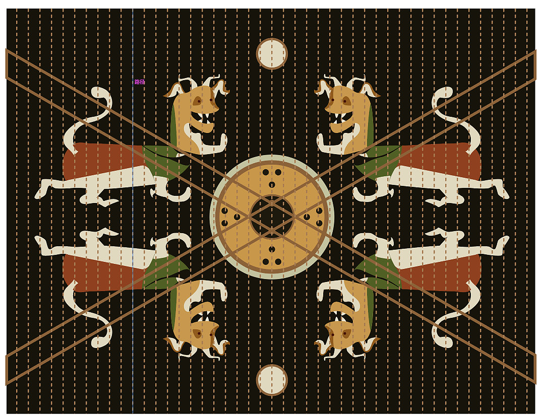 纹样集（前770年——907年）（图ZMTQ5NDkwNjUy） - 图案 - 站酷设计师张明明的狗叫孤独原创素材 - 站酷ZCOOL