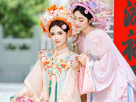 国庆哪里玩 深圳簪花拍照📷 写真拍摄