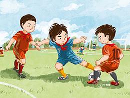 小学生课外活动场景