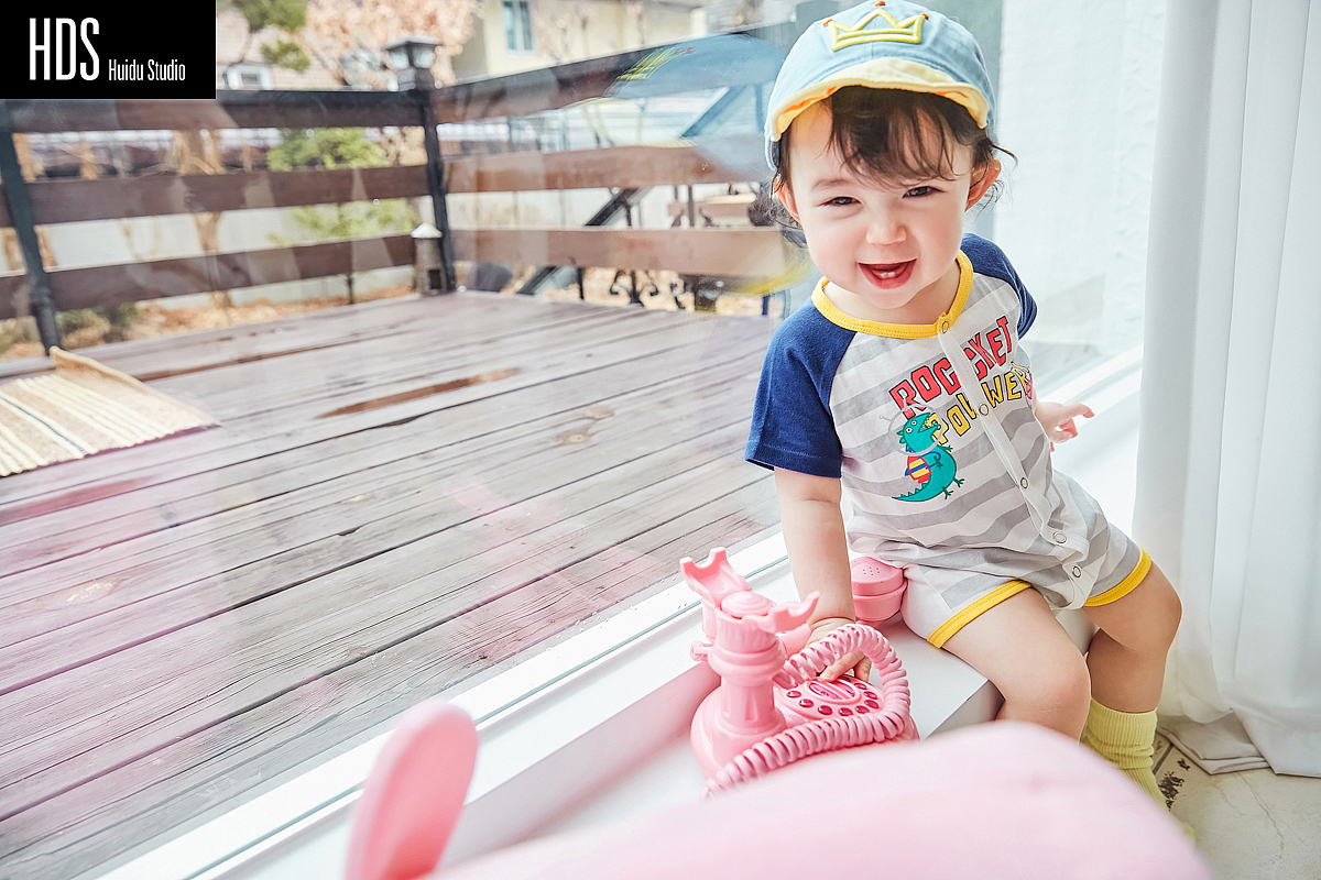 韩都衣舍童装韩国童模婴幼童拍摄