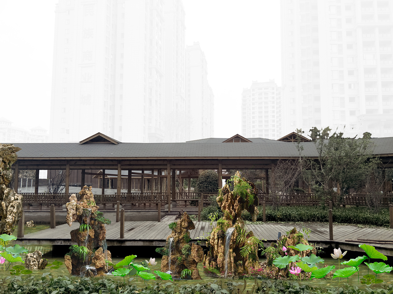 假山设计施工-蓉沐源淋景观工程（图ZMTAxMjkwMzE2） - 建筑设计 - 站酷设计师蓉沐文化创意原创素材 - 站酷ZCOOL