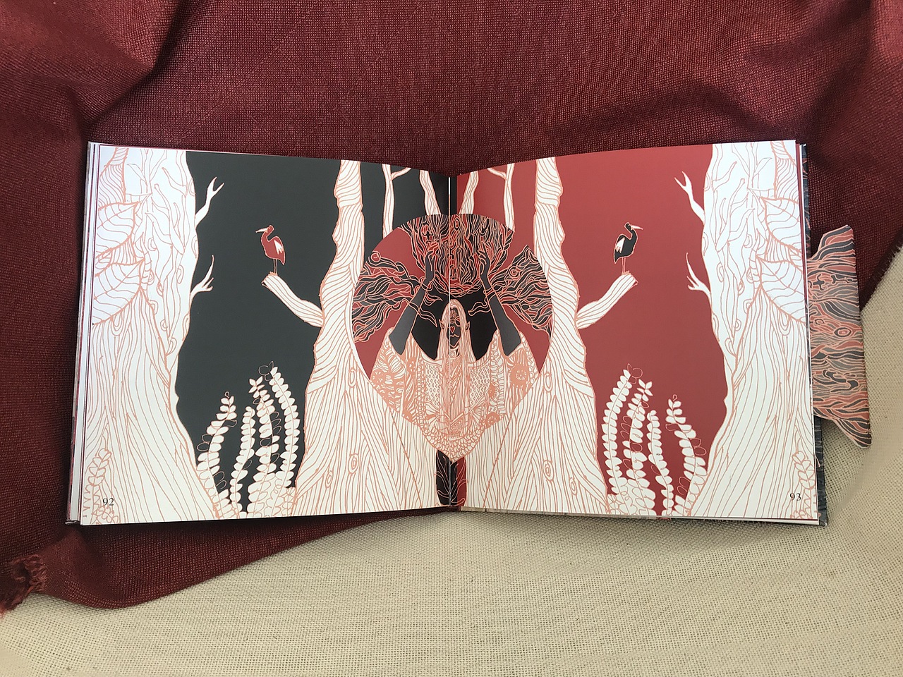 《花山壁画》书籍装帧设计