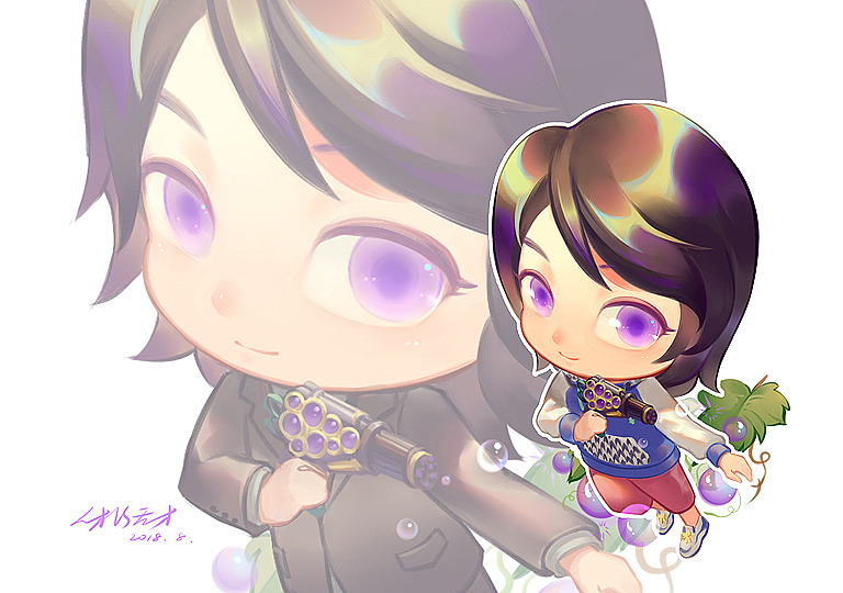 假面骑士铠武 q版挂件图