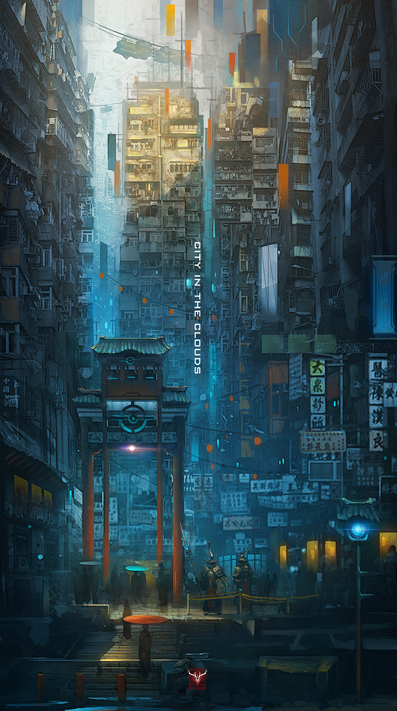 云之城-夜场
夕阳西下之际,便是出云灯火闪烁之时。