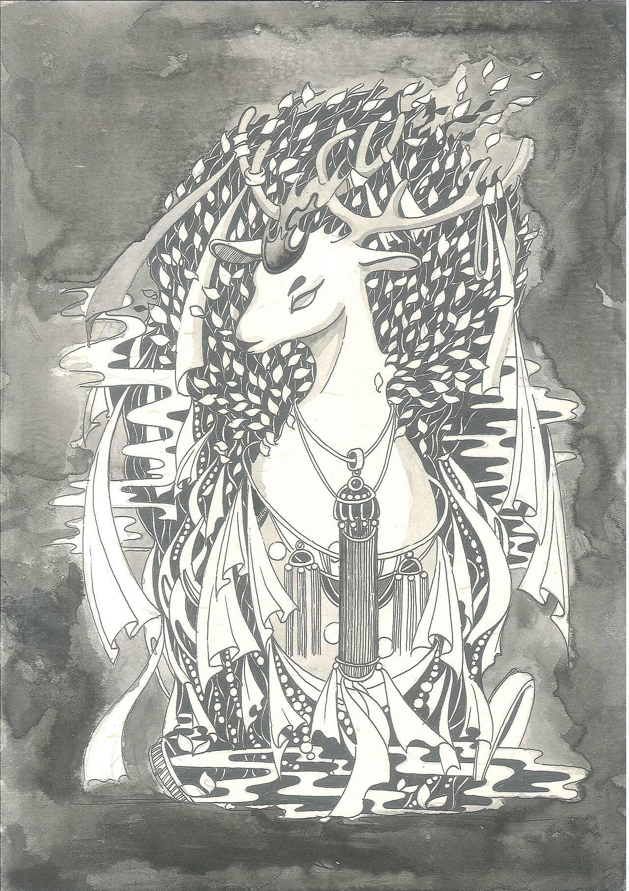 #青春答卷2014#四季歌 拟人手绘 谨以此作，纪念以前没有来得及珍惜的春夏秋冬（图ZMTcwMjc0MDA=） - 商业插画 - 站酷设计师狐狸精小五原创素材 - 站酷ZCOOL