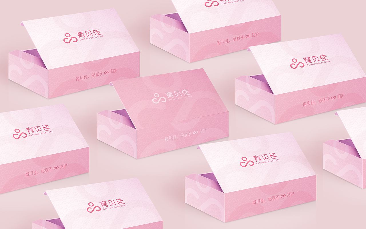育贝佳品牌VI设计和移动端APP概念设计（图ZOTIxOTgyMTY=） - 品牌 - 站酷设计师乡里姑娘原创素材 - 站酷ZCOOL
