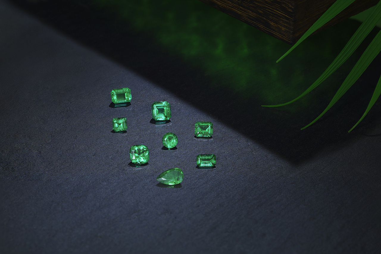 珠宝摄影—彩宝裸石