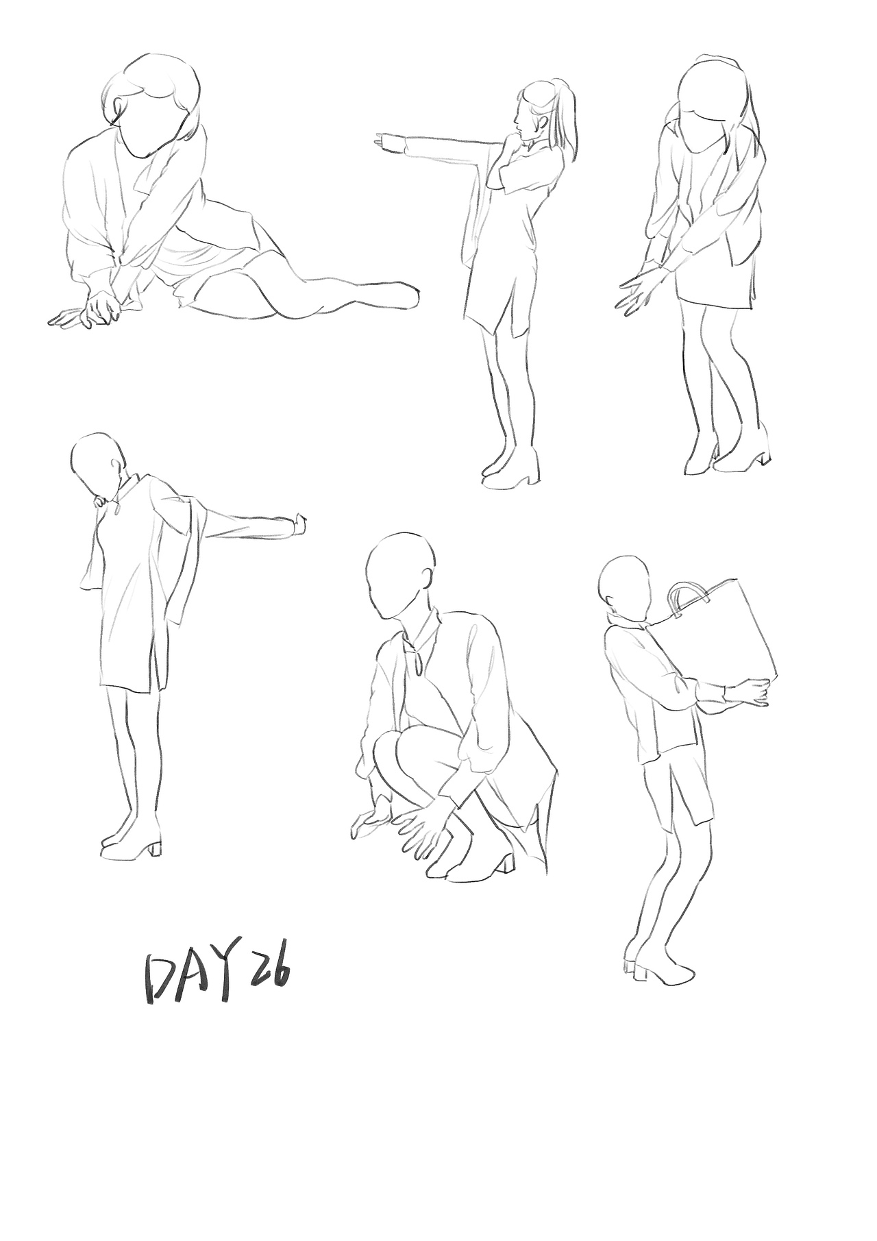 #速寫60天挑戰(zhàn)賽#day26@速寫班長（圖ZMjk0NTAwODEy） - 創(chuàng)作習(xí)作 - 站酷設(shè)計師歸瞳原創(chuàng)素材 - 站酷ZCOOL