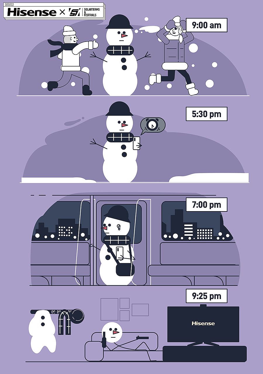 11月22日小雪 卖点:作为一个雪人也摆脱不了的社畜生涯