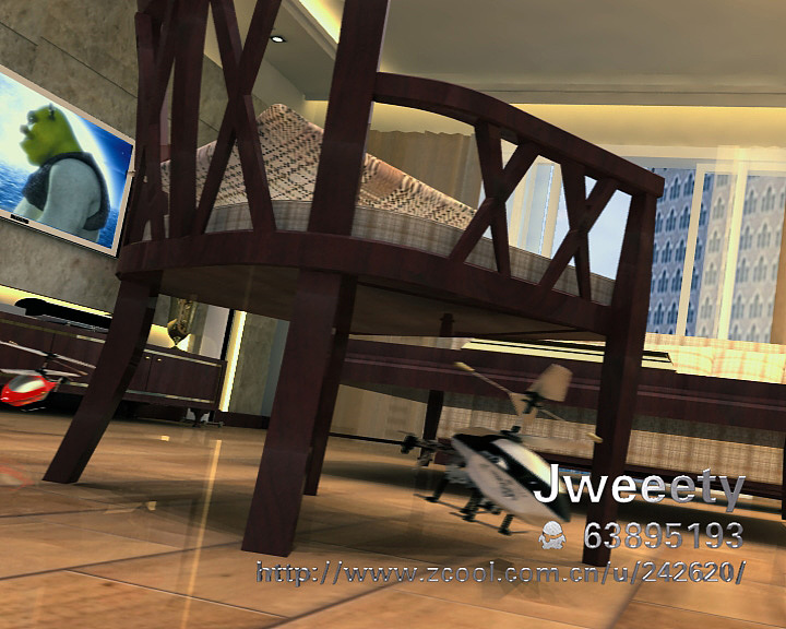 一款玩具飞机的动画