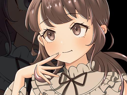 古巴风二次元少女