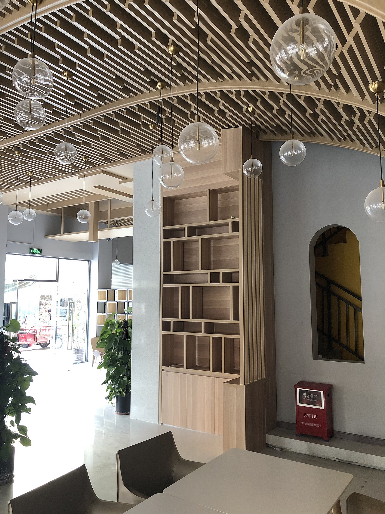 SD丨万科【最美泊寓】-深圳福永15巷 首层公寓大堂设计