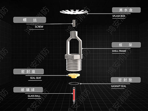 消防洒水喷头