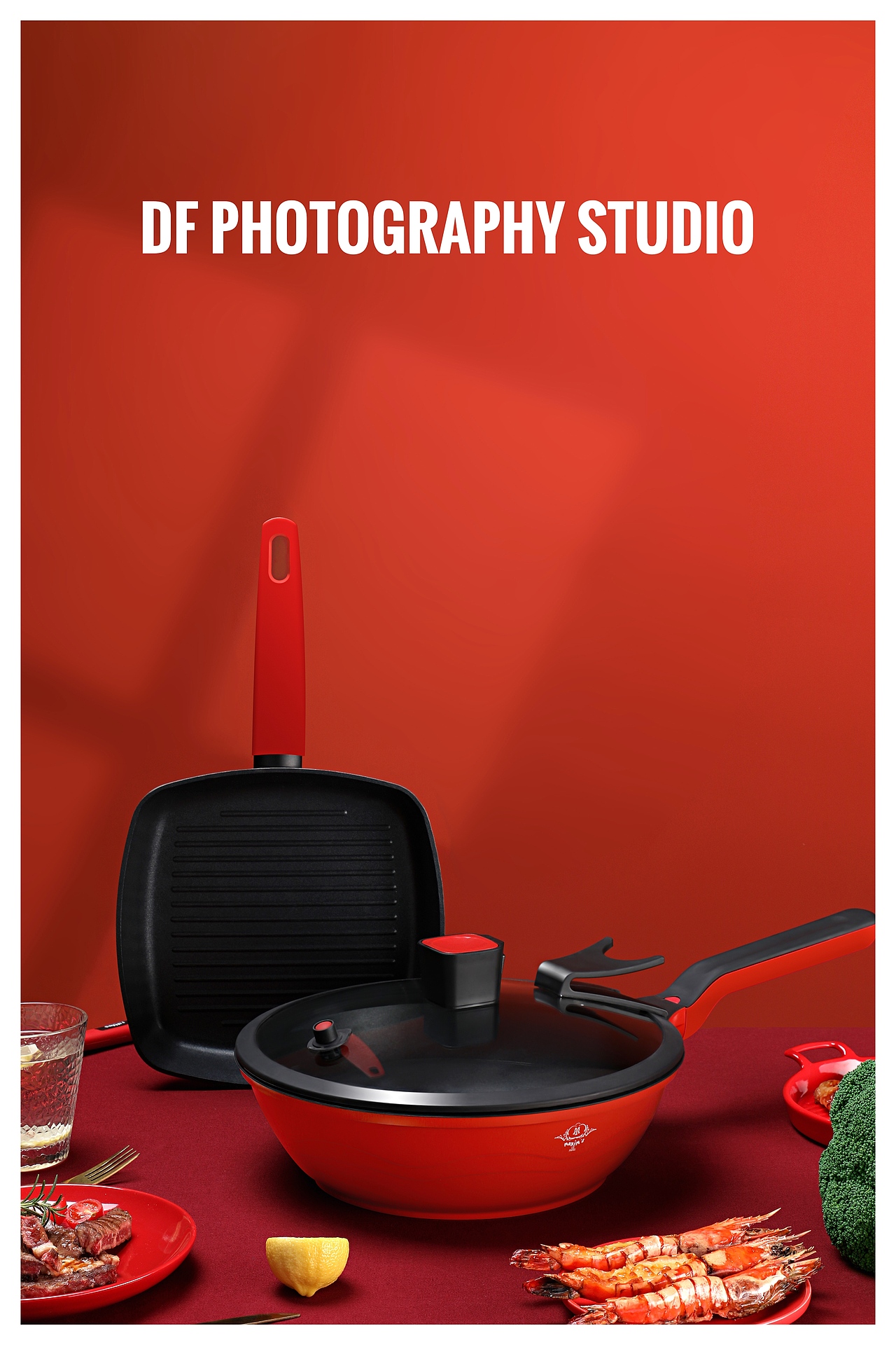 锅 不粘锅 不锈钢锅（图ZMjM0MTE0OTc2） - 产品摄影 - 站酷设计师DF商业摄影原创素材 - 站酷ZCOOL