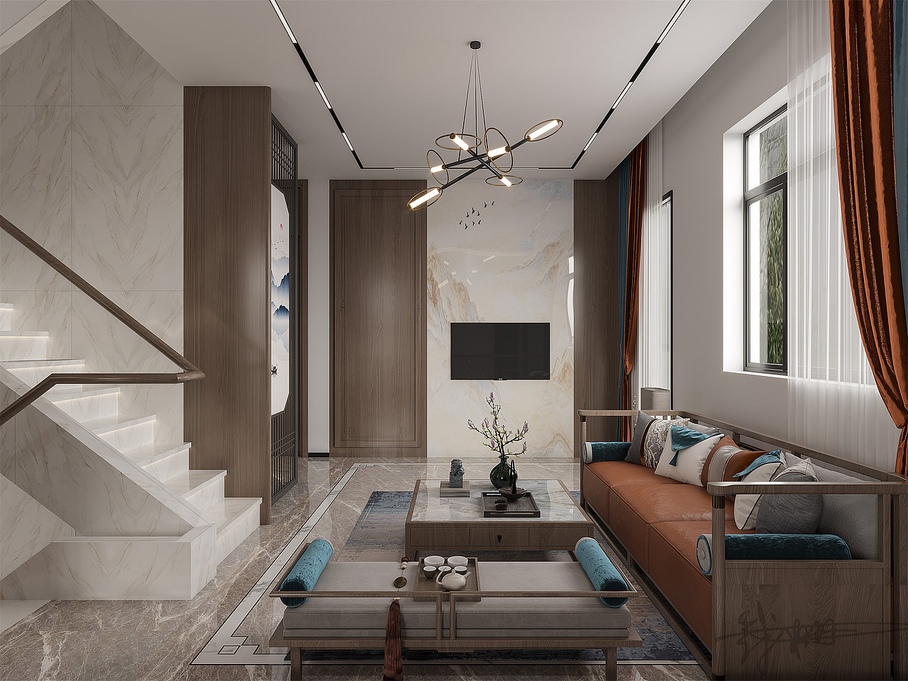 新中式:素简禅意,气质非凡!