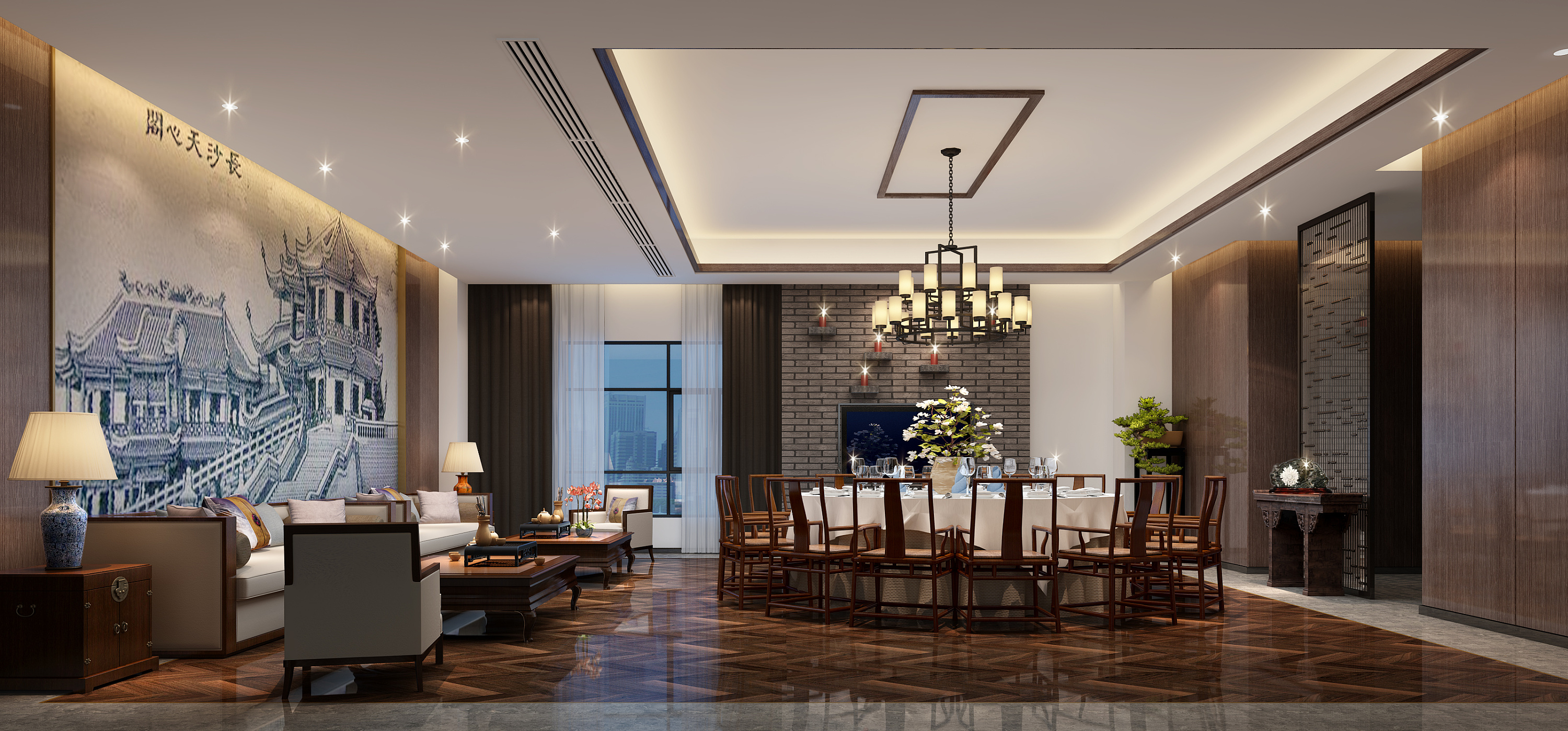 餐饮设计—怀湘楼深圳旗舰店