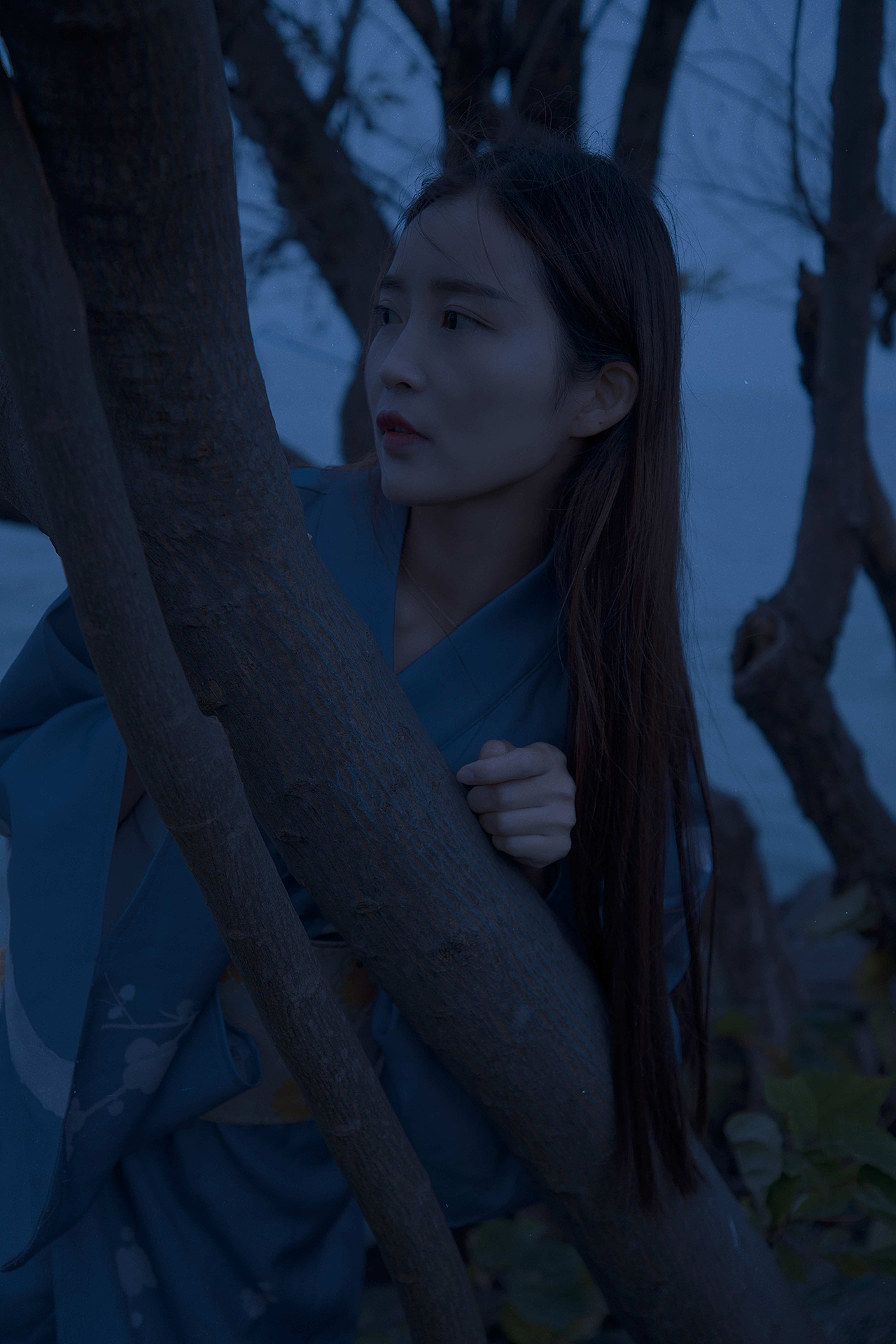 蓝色的梦-发生在蓝色的夜里（图ZMjI5NTIzNjk2） - 人像摄影 - 站酷设计师三维设小周原创素材 - 站酷ZCOOL