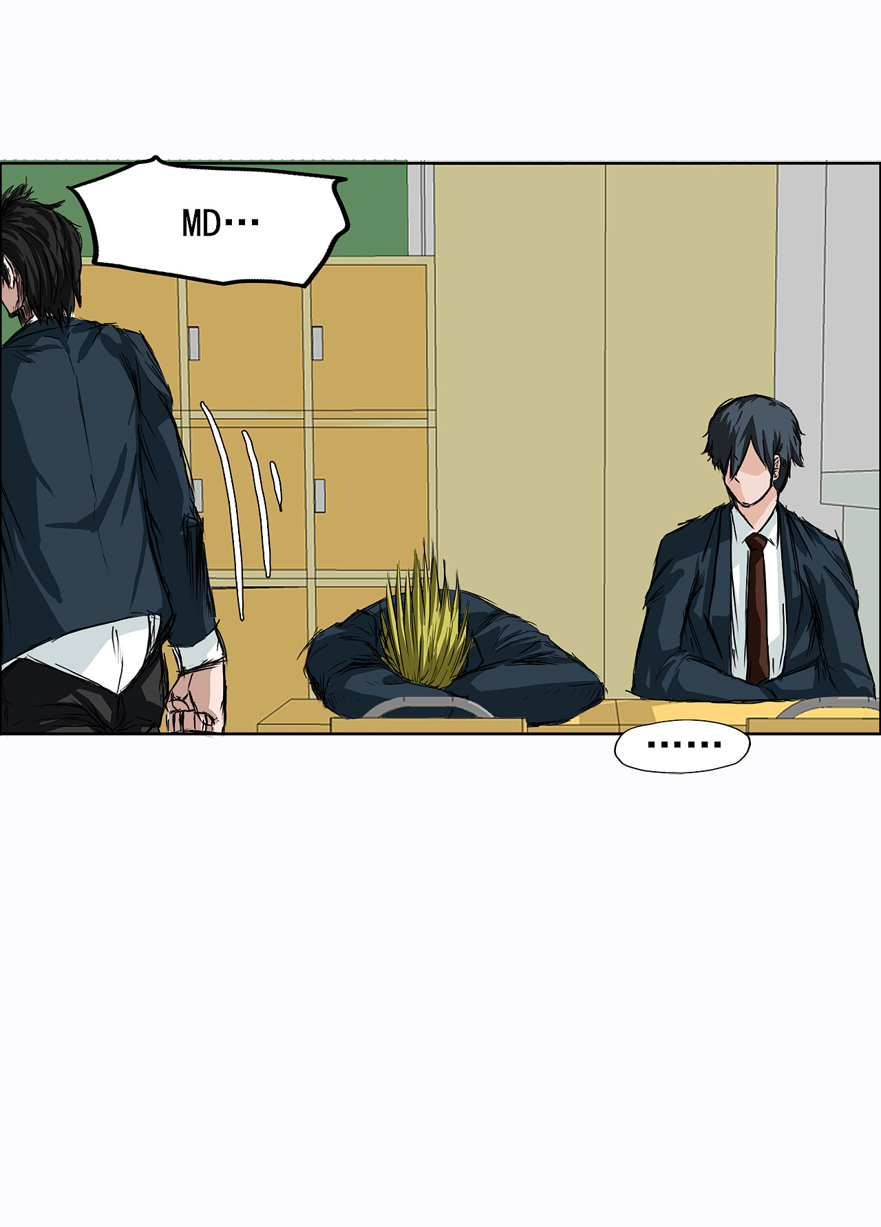 3话更新！《BOSS在校园》！（图ZMjU4MTE2ODQ4） - 中/长篇漫画 - 站酷设计师TOONPLUS漫画公司原创素材 - 站酷ZCOOL