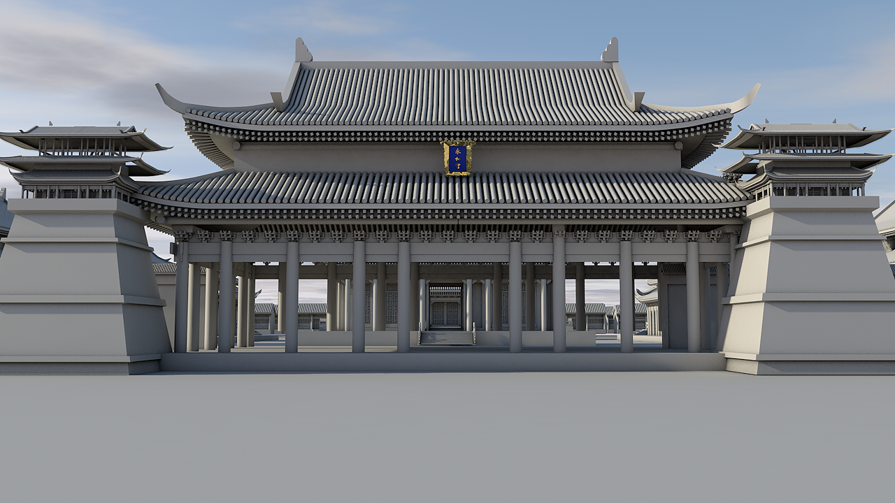 三维古建永和宫