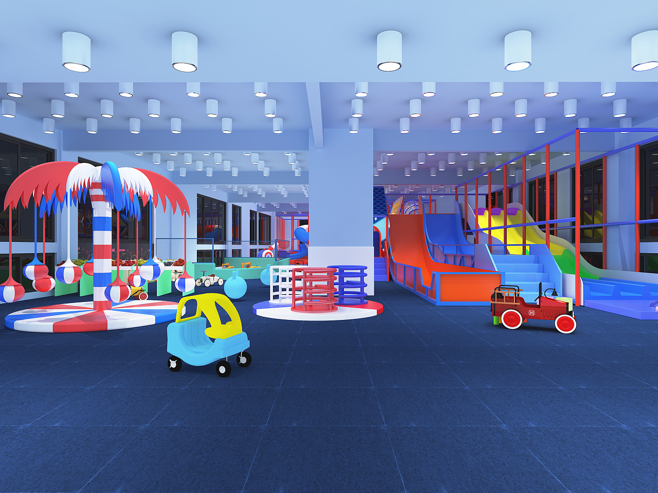 v8全景制作|儿童游乐园