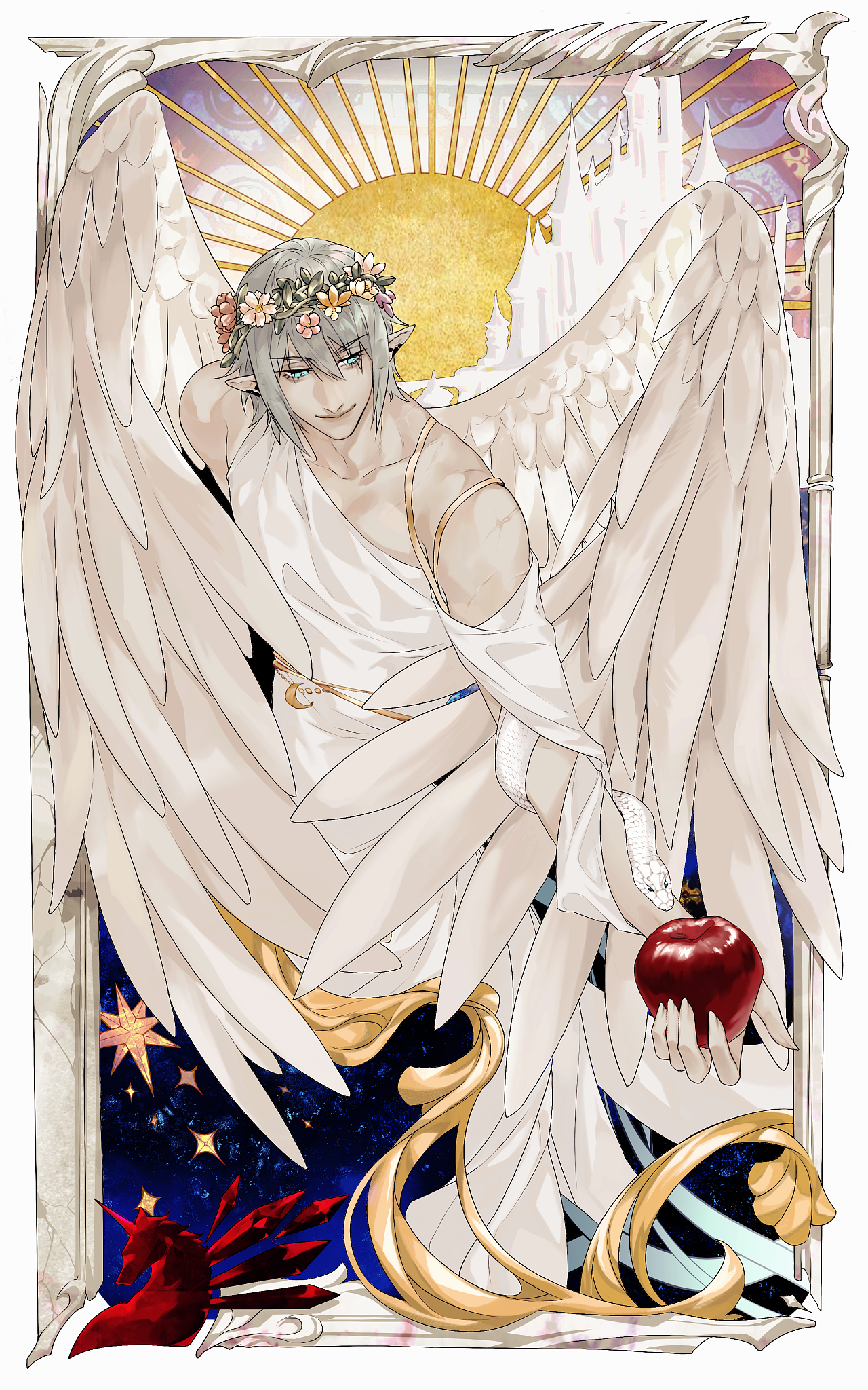 塔罗牌人物系列|插画|商业插画|君宝宝宝 - 原创作品 - 站酷 (zcool)