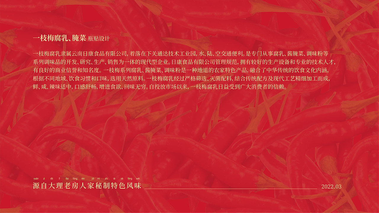 《一枝梅》灌装咸菜·LOGO+包装设计