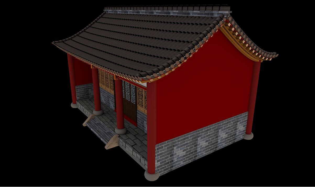 古建练习（图ZOTMxMzQ1NTY=） - 建筑/空间 - 站酷设计师菩你个萄原创素材 - 站酷ZCOOL