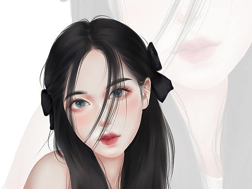 爱豆头像手绘