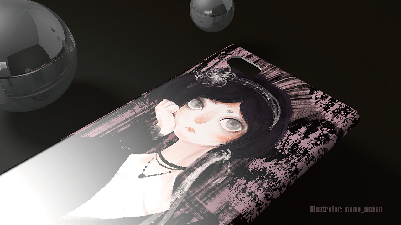 《Gothic》哥特文创插画（图ZOTQ1NzMyOTY=） - 商业插画 - 站酷设计师momo_mosen原创素材 - 站酷ZCOOL