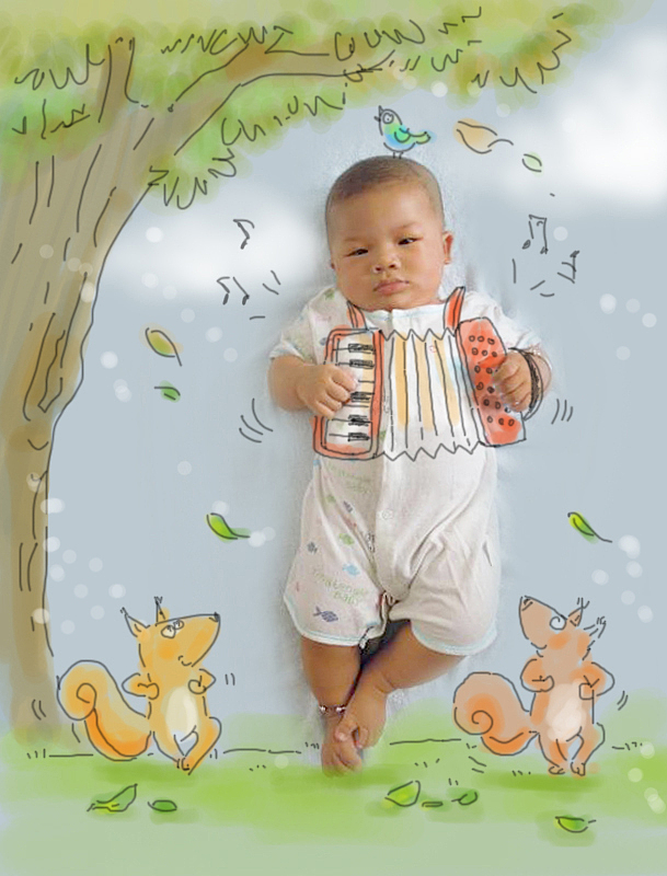 給朋友家的寶寶涂鴉（圖ZMTM2MTQ0ODQ4） - 其他平面 - 站酷設(shè)計(jì)師涂我世界原創(chuàng)素材 - 站酷ZCOOL