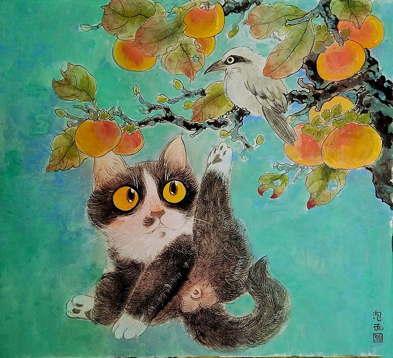 最近画的猫咪 希望大家喜欢